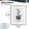 Stupell Industries Farm Animal Family Framed Print Under Glass, design by Jean Plout